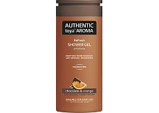 Authentic Toya Aroma Duschgel Schokolade und Orange, 400 ml