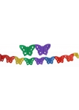 Girlanden Schmetterlinge 400 x 16 cm