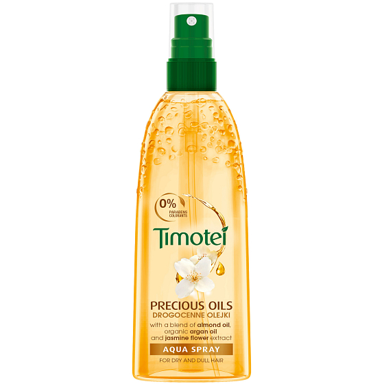 Timotei Presious Oils Seltene Öle verschönern Spray für trockenes Haar ohne Glanz 150 ml