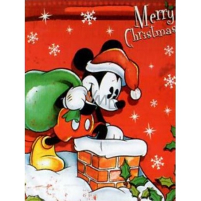 Nekupto Geschenk Papiertüte 33 x 26 x 13 cm Weihnachten Mickey Mouse 1188 WLGL