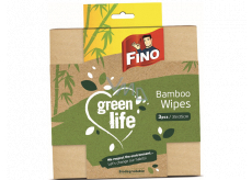 Fino Green Life Stoff Stoff Bambus multifunktional 35 x 35 cm 3 Stück