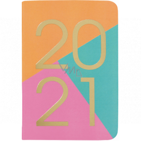 Albi Diary 2021 Mini Farbe 11 cm x 7,5 cm x 1 cm