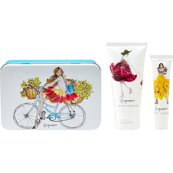 Heathcote & Ivory Meredith Wing Handcreme 50 ml + Handcreme 10 ml + Blechdose, Kosmetikset