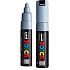 Posca Universal-Acrylmarker 4,5 - 5,5 mm Grau PC-7M