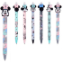 Colorino Gummierter Stift Minnie Mouse farbiger Kopf, blaue Mine 0,5 mm