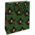 Nekupto Geschenkpapier Tasche 23 x 18 x 10 cm Weihnachten grün, Sterne