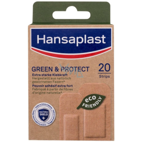 Hansaplast Green & Protect Nachhaltiges Textilpflaster 20 Stück