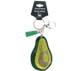 Albi Strass Schlüsselanhänger avocado grün