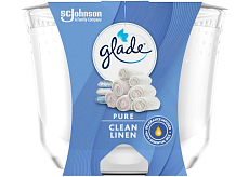 Glade Duftkerze Maxi Clean Linen, 204 g