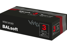 BALsoft 3-lagige Papiertaschentücher in der Box, 105 Stück
