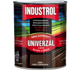 Industrol S2013 universell glänzend Deckfarbe für Metall und Holz, 2430 schokoladenbraun, 750 ml