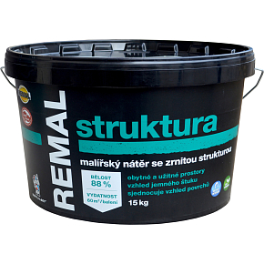REMAL Struktur Malfarbe mit körniger Struktur, 15 kg