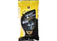 Coyote Cockpit Reinigungstücher, Vanille, 30 Stück