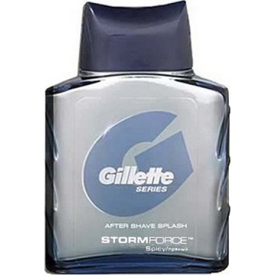 Gillette Series Storm Force After Shave Splash für Männer 100 ml Tester