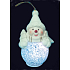 Schneemann leuchtende LED 12 cm, 1 Stück