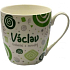 Nekupto Twister Becher namens Wenceslas grün 0,4 Liter