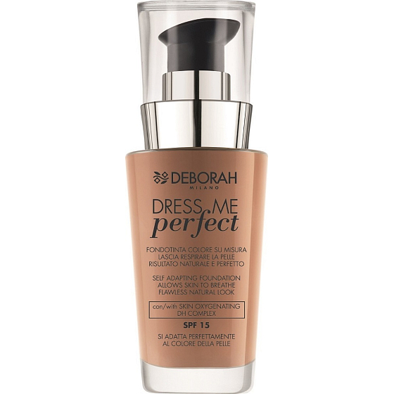 Deborah Milano Make-up Perfect Foundation LSF15 Make-up 04 Aprikose 30 ml