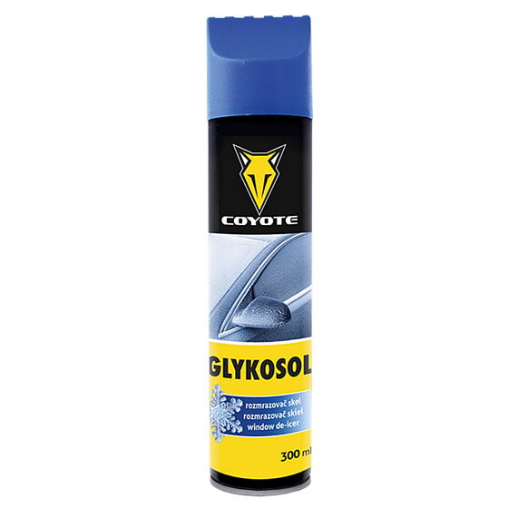 Coyote Glykosol Scheibenenteiser mit Eiskratzer Spray 300 ml