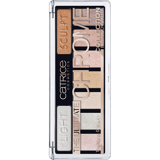 Catrice Die ultimative Lidschatten-Palette der Chrome-Kollektion 010 Höhen und Lichter 10 g