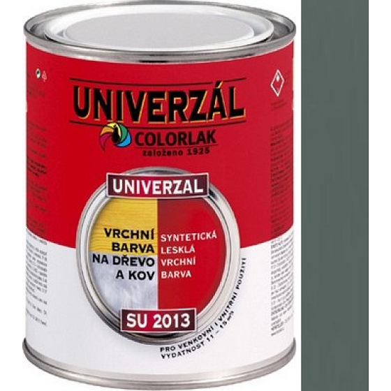 Colorlak Universal SU2013 synthetisch glänzender Decklack grau mittel 0,6 l