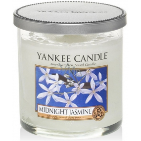 Yankee Candle Midnight Jasmine - Mitternachtsjasmin-Duftkerze Dekor klein 198 g