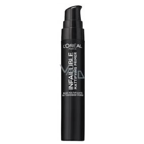 Die matte Basis von Loreal Paris Infaillible Mattifying Primer verbessert und verbessert das Make-up um 20 ml Die matte Basis von Loreal Paris Infaillible Mattifying Primer verbessert und verbessert das Make-up um 20 ml