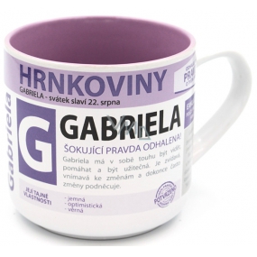 Nekupto Pots Mug mit dem Namen Gabriel 0,4 Liter