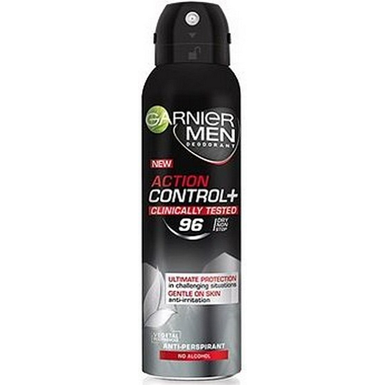Garnier Men Mineral Action Control + Klinisch getestetes Antitranspirant-Deo-Spray für Männer 150 ml