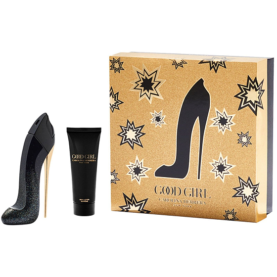 Carolina Herrera Good Girl Supreme parfümiertes Wasser für Frauen 50 ml + Körperlotion 75 ml, Geschenkset