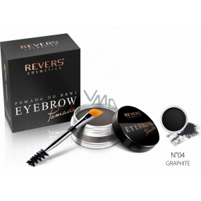 Revers Eye Brow Pomade Augenbrauen Lippenstift mit Arganöl 04 Graphit 3 g