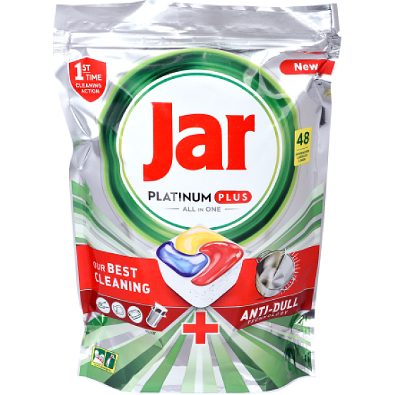 Jar Platinum Plus Kapseln für Geschirrspüler 48 Stück