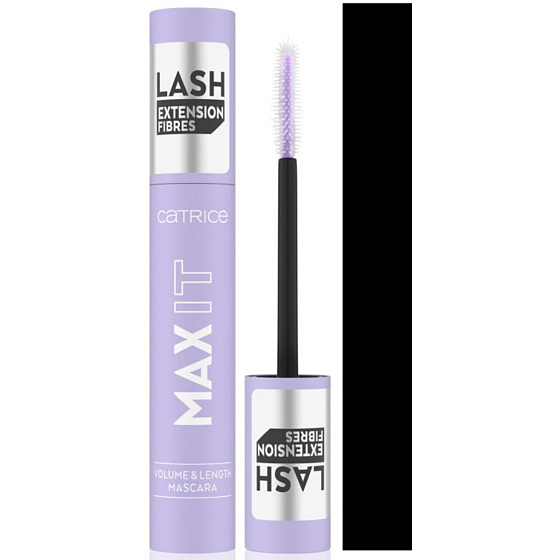 Catrice Max it Volume & Lenght Mascara für Verlängerung, Locken und Volumen 010 Schwarz 11 ml