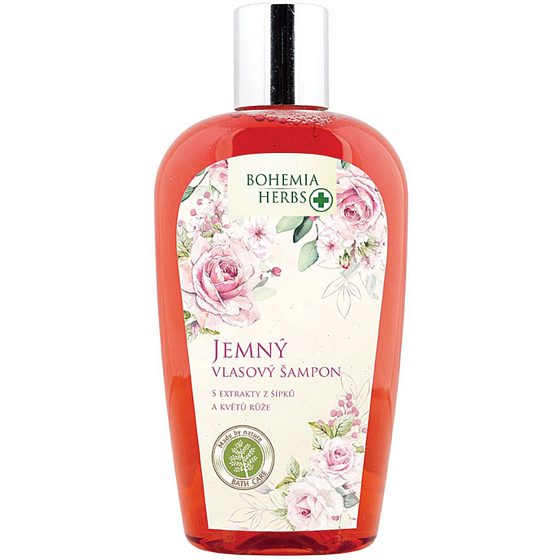 Bohemia Gifts Hagebutte und Rose Shampoo für alle Haartypen 250 ml