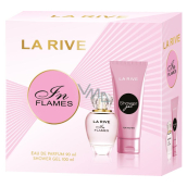 La Rive In Flames Eau de Parfum 90 ml + Duschgel 100 ml, Geschenkset für Frauen