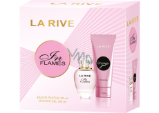 La Rive In Flames Eau de Parfum 90 ml + Duschgel 100 ml, Geschenkset für Frauen