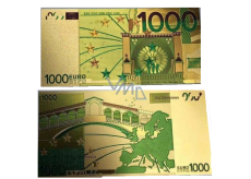 Talisman Gold Kunststoff-Banknote 1 000 EUR