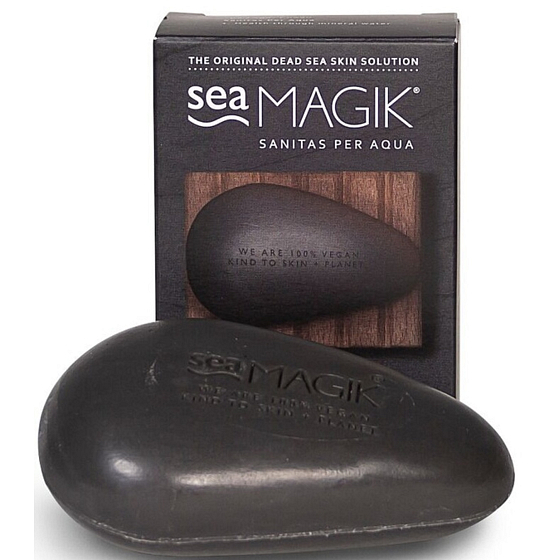 Sea MAGIK Skin Solutions Black Mud Gesichtsreinigungsseife 100 g