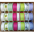 Ditipo Stoffband Frühling neongrün 3 m x 25 mm
