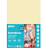 Apli Farbige Papiere A4 Beige 170 g 50 Blatt