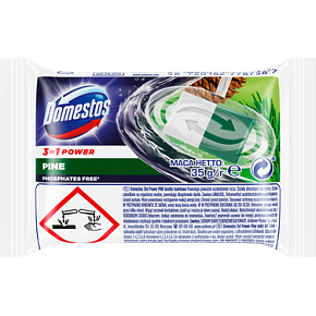 Domestos 3in1 Power Pine Nachfüllpackung für WC-Block, 35 g