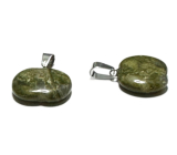 Epidot Apfel des Wissens 1,5 cm, Fülle, Wohlstand