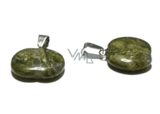 Epidot Apfel des Wissens 1,5 cm, Fülle, Wohlstand