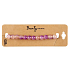 Albi Glasarmband lila Perle - Imitation von Fluorit elastisches Armband 20 cm