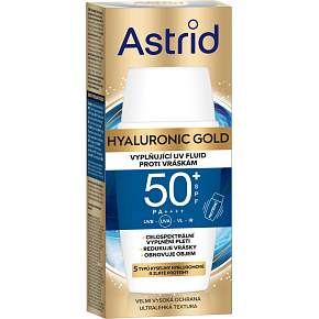 Astrid Hyaluronic Gold Tagespflegefluid SPF 50, 50 ml Astrid Hyaluronic Gold Tagespflegefluid SPF 50, 50 ml