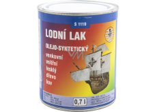 HB-Lak S1119, lodní lak, transparentní lak na lodě, 700 ml
