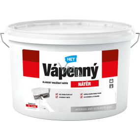 HET Kalkfarbe, weiß, 6 kg