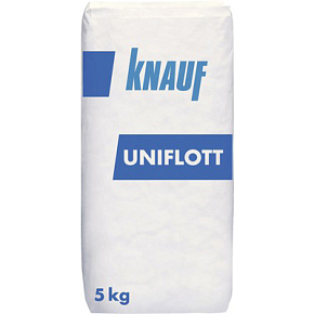 Knauf Uniflott Spachtelmasse für das Verfugen von Gipsplatten, 5 kg