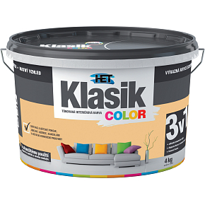 Het Klasik Color Malerfarbe, 0637 gelb-orange, 4 kg