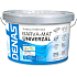 DENAS UNIVERZÁL-MAT Deckfarbe für Holz, Metall und Beton, 0100 Weiß, 5 kg