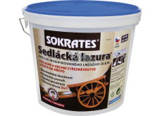 Sokrates Sedlácká lazura na dřevo, čirá báze 4 kg